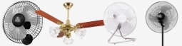 Ventiladores e Circuladores de Ar