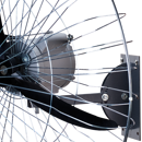 Ventilador de Parede de 1 Metro Ventisol Cromado